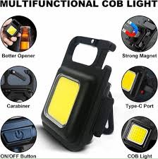 COB Small Flashlight, USB Rechargeable.
