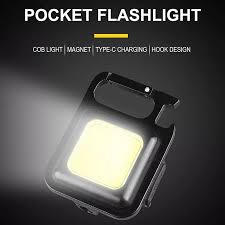 COB Small Flashlight, USB Rechargeable.