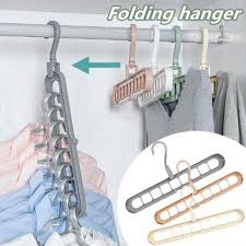 9 Hole Adjustable Multipurpose Plastic Hanger