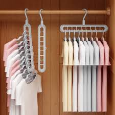 9 Hole Adjustable Multipurpose Plastic Hanger