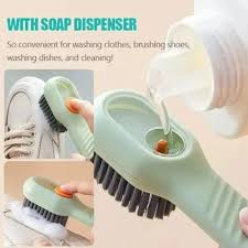 Cleaning Brush with Soap Dispenser.