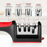 Face Value Kitchen Knife Sharpener Adjustable 4 in 1 Manual.