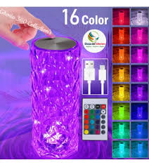 Crystal Diamond Lamp 16 Colors.