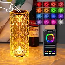 Crystal Diamond Lamp 16 Colors.