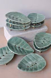Leaf soap dish for soap, soap and bath soap holder, leaf design