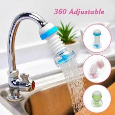 Plastic Fan Kitchen Shower Splash Fan Faucet.
