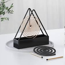 (1 Piece) Mosquito Coil Stand Triangle Anti-scald stand.
