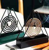 (1 Piece) Mosquito Coil Stand Triangle Anti-scald stand.