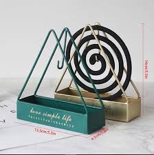 (1 Piece) Mosquito Coil Stand Triangle Anti-scald stand.