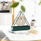 (1 Piece) Mosquito Coil Stand Triangle Anti-scald stand.