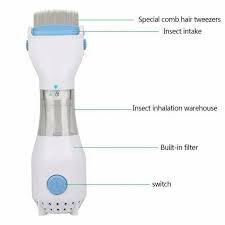 Comb Electronic Head Lice Removal Machine.