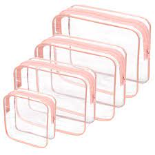 Premium Clear Makeup Bag, Transparent Cosmetic Pouch.