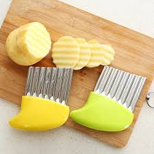 Potato Chips Cutter, Crinkle Fries Potato Chips cutter.
