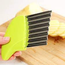 Potato Chips Cutter, Crinkle Fries Potato Chips cutter.