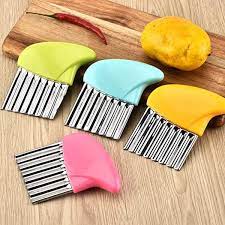 Potato Chips Cutter, Crinkle Fries Potato Chips cutter.