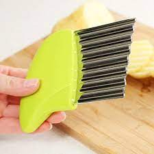 Potato Chips Cutter, Crinkle Fries Potato Chips cutter.