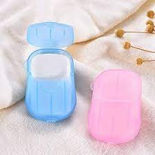 Travel Soap Paper 20pcs Mini Paper Soap.