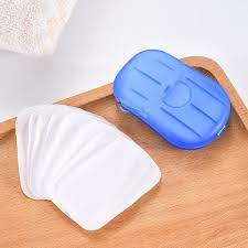 Travel Soap Paper 20pcs Mini Paper Soap.